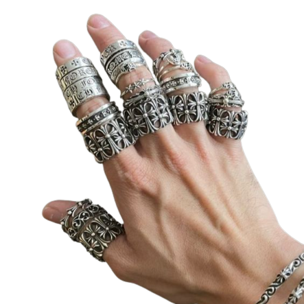 Anillos Chrome Hearts Variedades